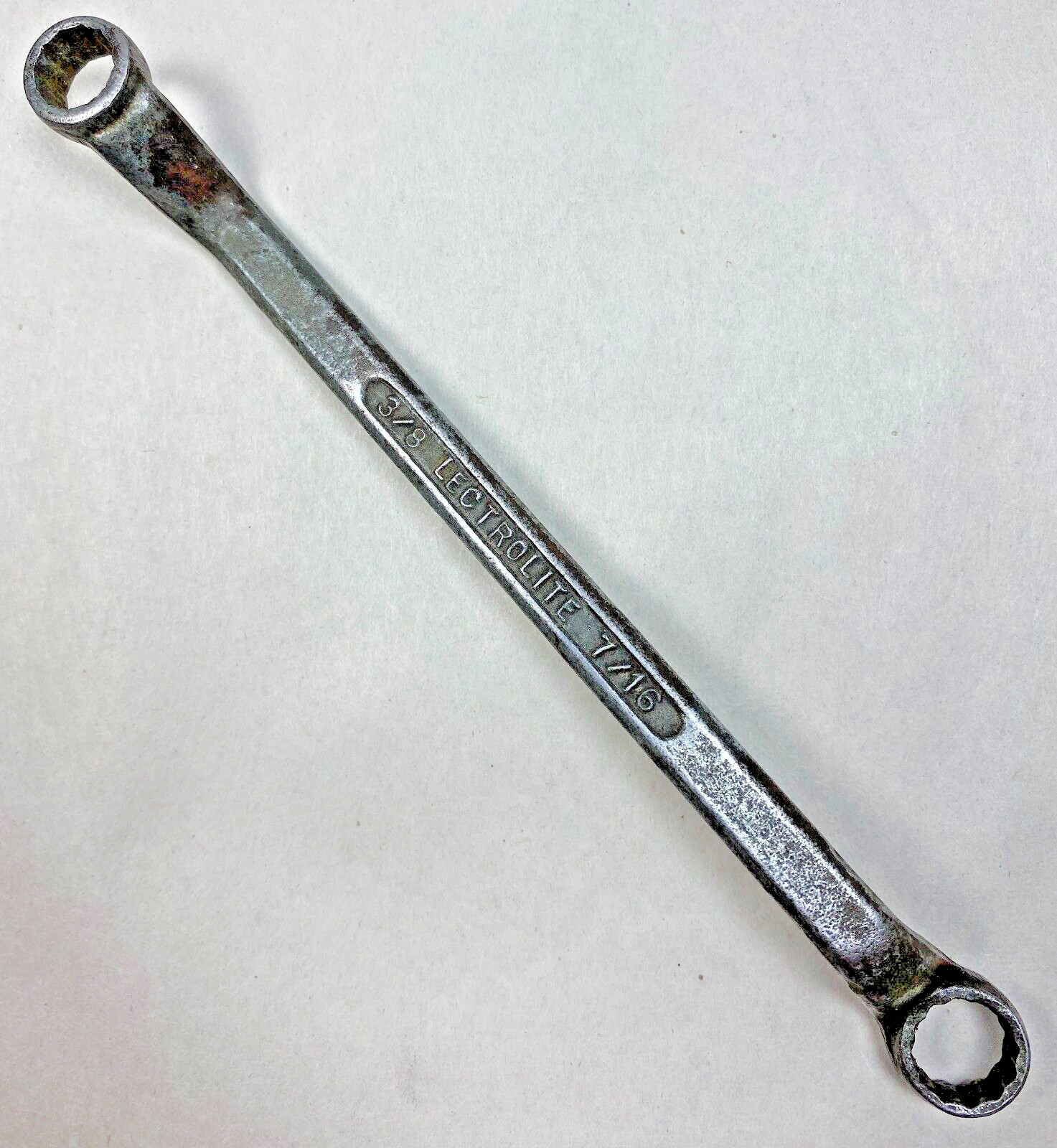 Lectrolite TRU FIT Tools 3001- S-K 3/8″ x 7/16″ Box End Wrench 12-Point USA Tool