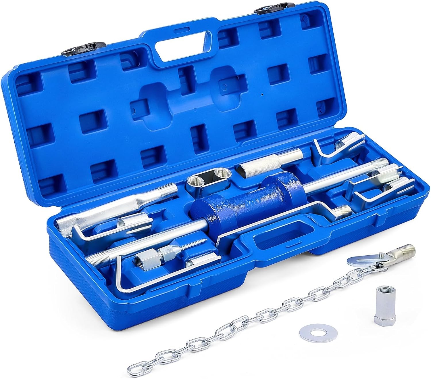 Orion Motor Tech Heavy Duty Slide Hammer Dent Puller Set, Auto Body Blue
