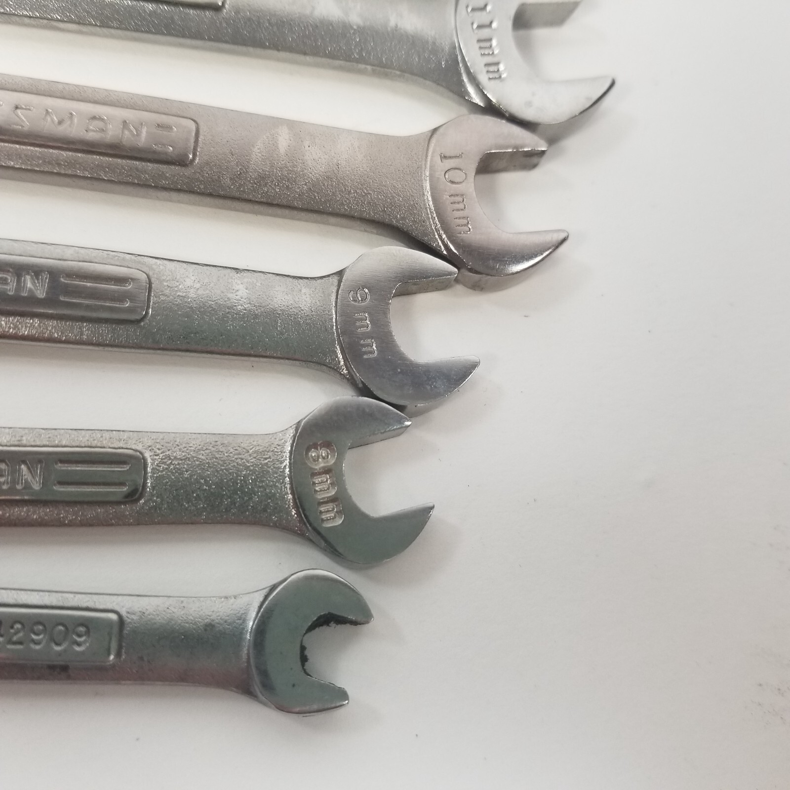 Craftsman 11x Metric Combination Wrench Set 6 8 9 10 11 12 13 14 16 17 18 VA USA
