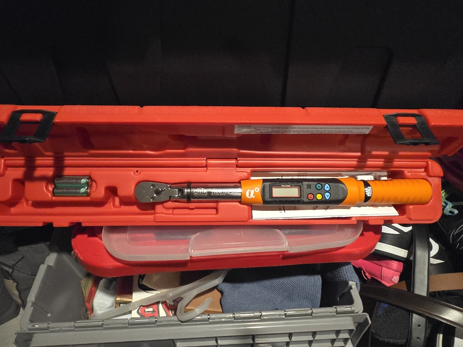 Mac Tools Digital Torque Wrench 3/8 Drive TWXA100FDOR. Brand NEW NEVER USED.