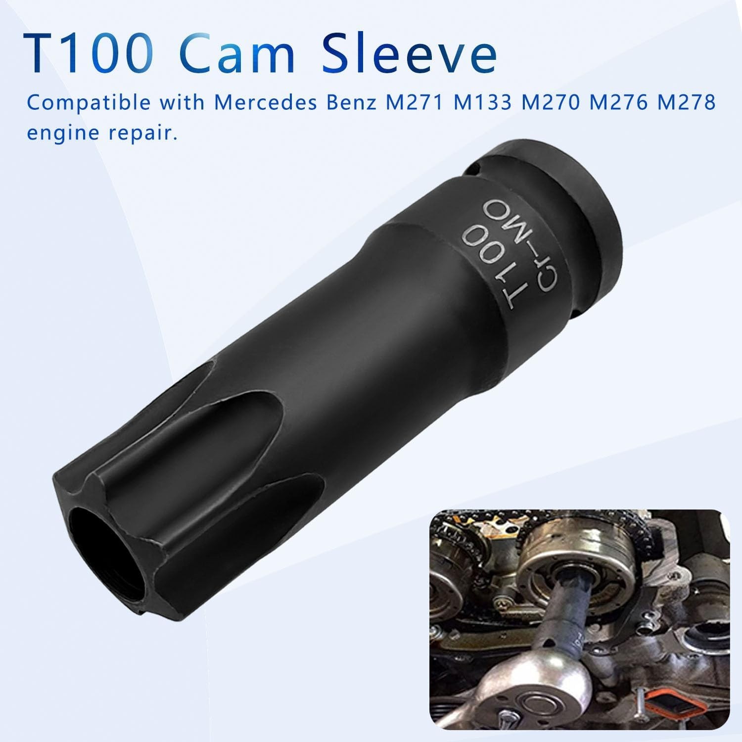 For Mercedes Benz M270/ M274/M276/M278 Camshaft Adjuster Engine Timing Tool Kit