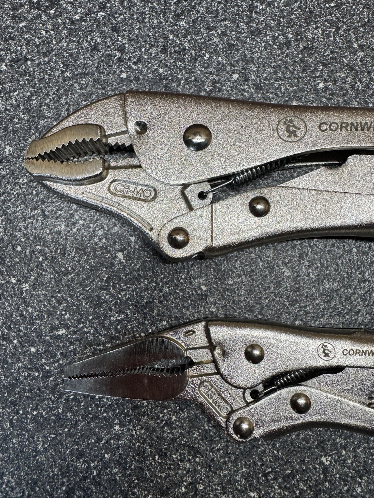 Cornwell 10” & 6” Locking Pliers CPLL10CR CPLL6LN NEW Lot 2