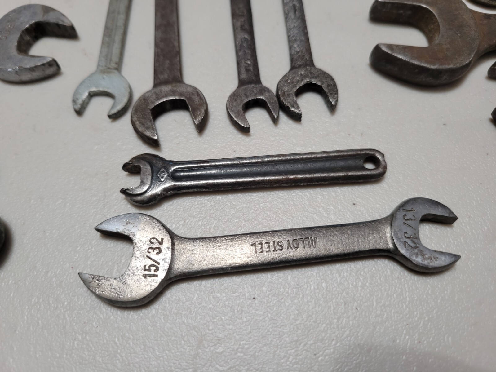 Vintage 34x Wrench Lot Billings Williams Hazet Auto-Kit Easco Lectrolite Buffalo