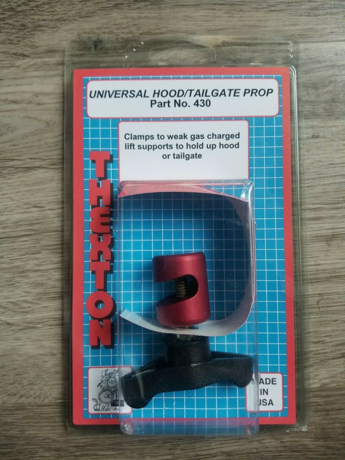 Thexton Professional Tools Universal Hood/ Tailgate Prop for Weak Struts #430