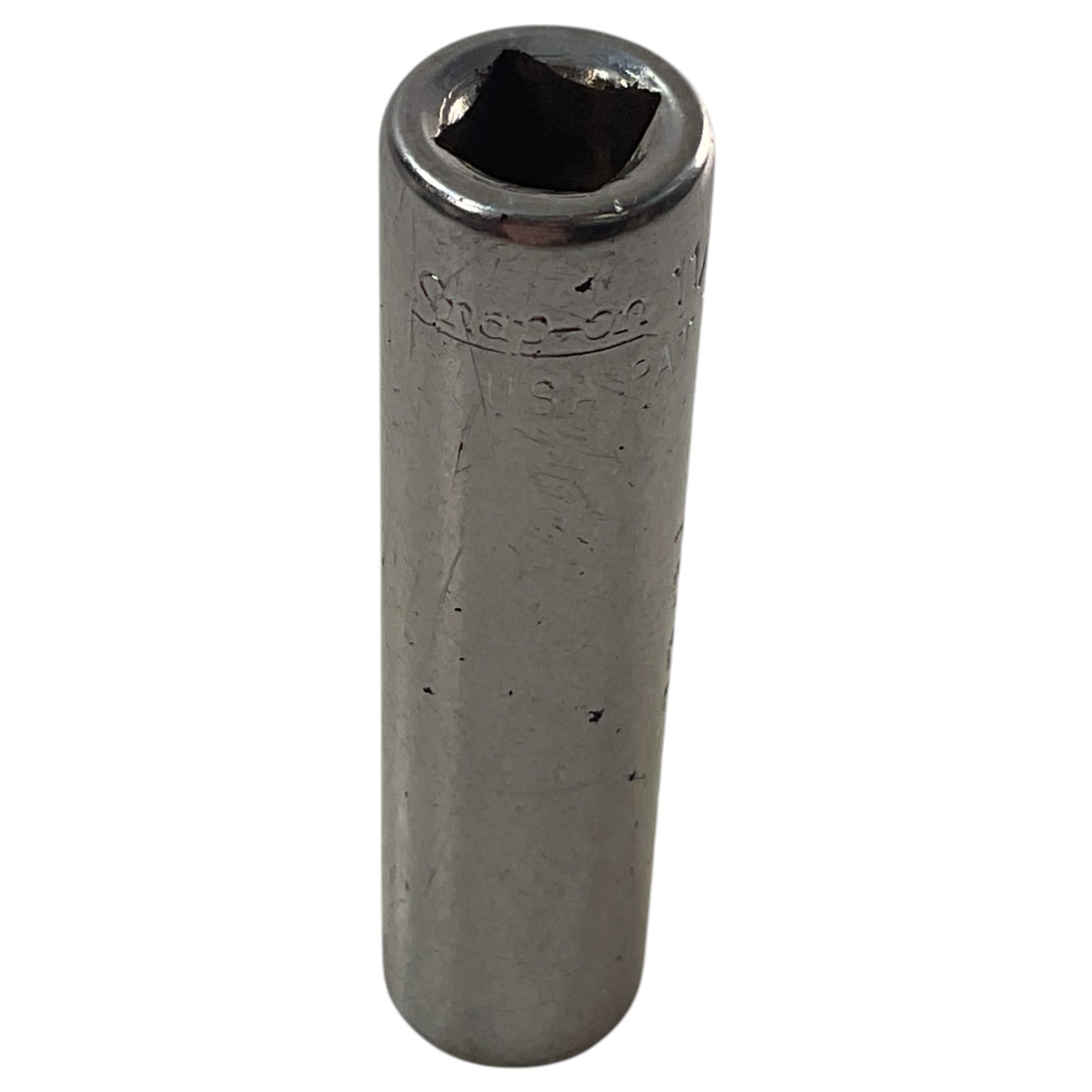 Snap-on Deep Socket 11/32″ 1/4″ Drive 12 Point STMD11 Sold As Pictured Mechanic