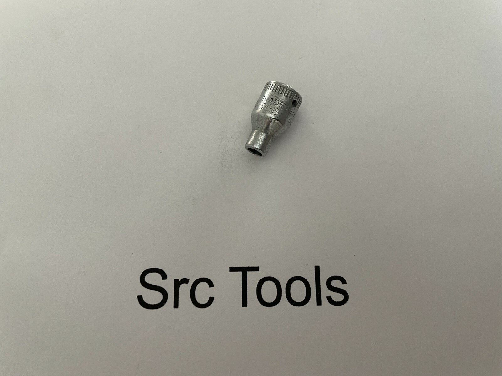 *RARE 1944* Snap-On Tools USA 9/32″ Drive 3/16″ SAE 6pt Midget Chrome Socket M-6