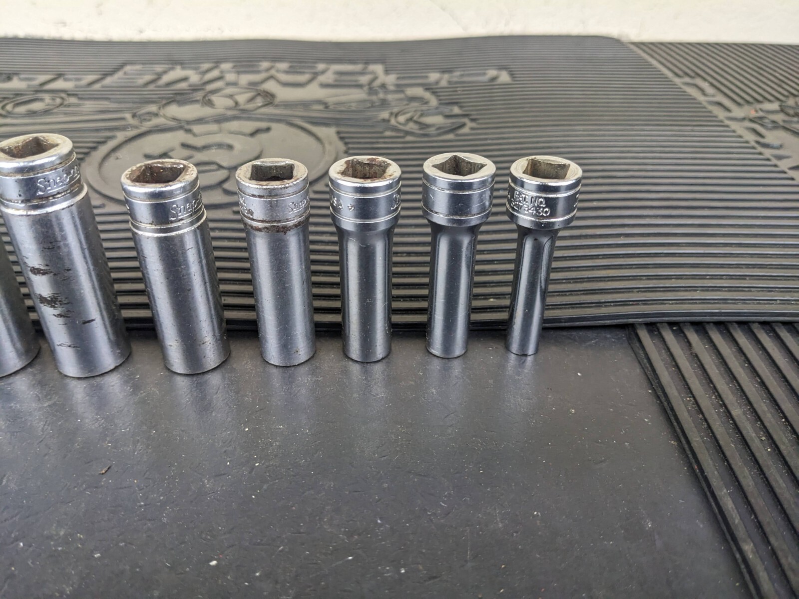 #bg234 Snap on Tools 211SFSY 3/8″ Drive Deep Chrome Socket Set Socket Set