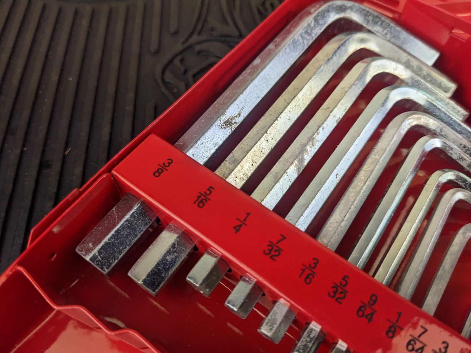#bb296 Snap On 13pc SAE Hex Key Set