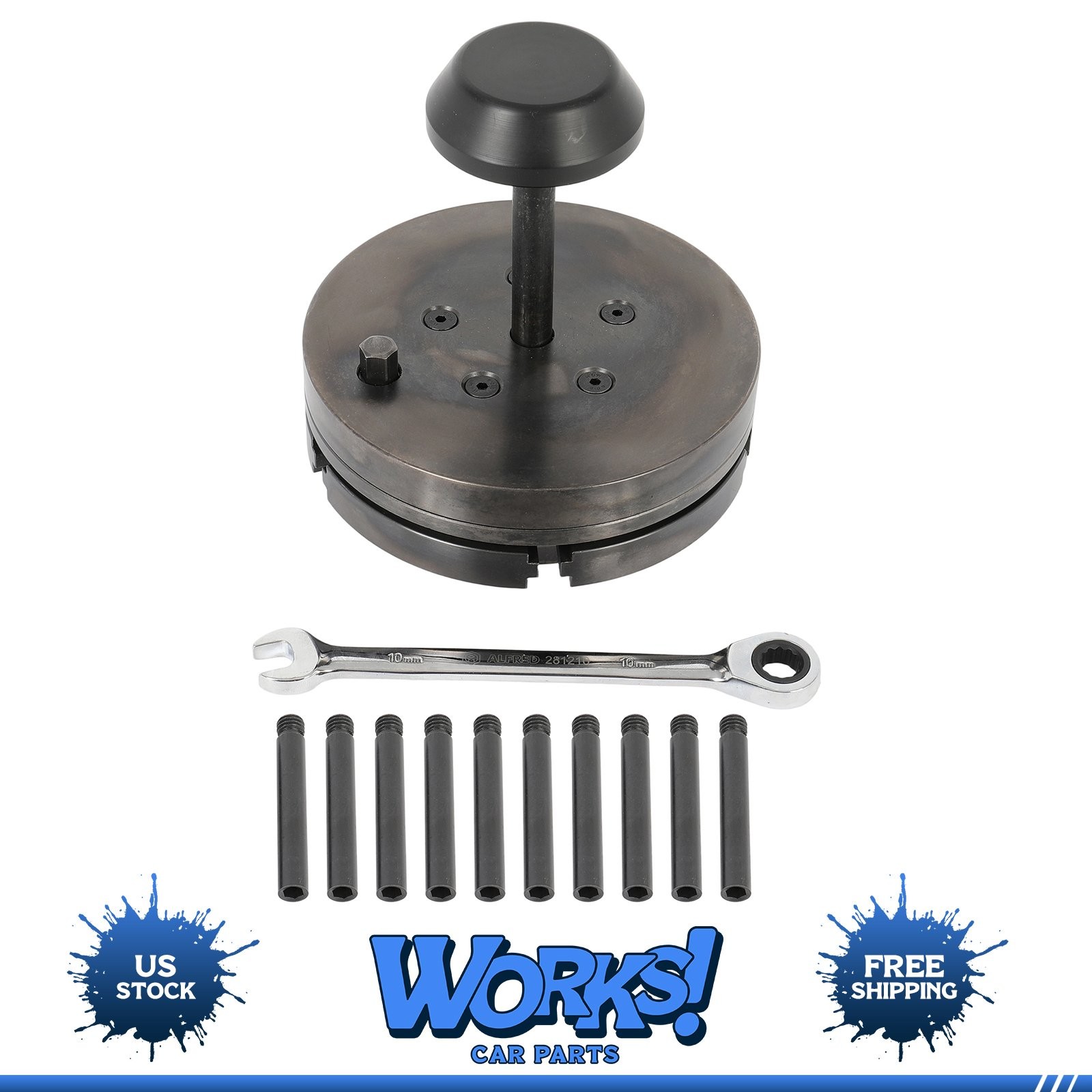Universal piston ring installation tool automobiles marine engines 68-108m