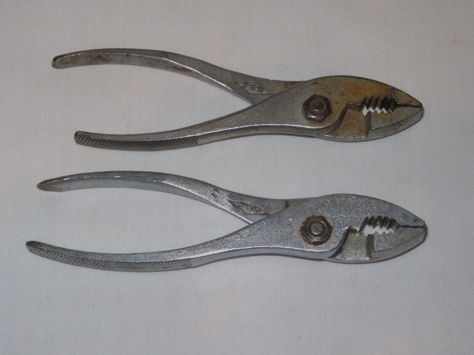 Diamond Tools K36 ~ 6.5” Slip Joint Pliers w/ Horseshoe Logo – USA – READ