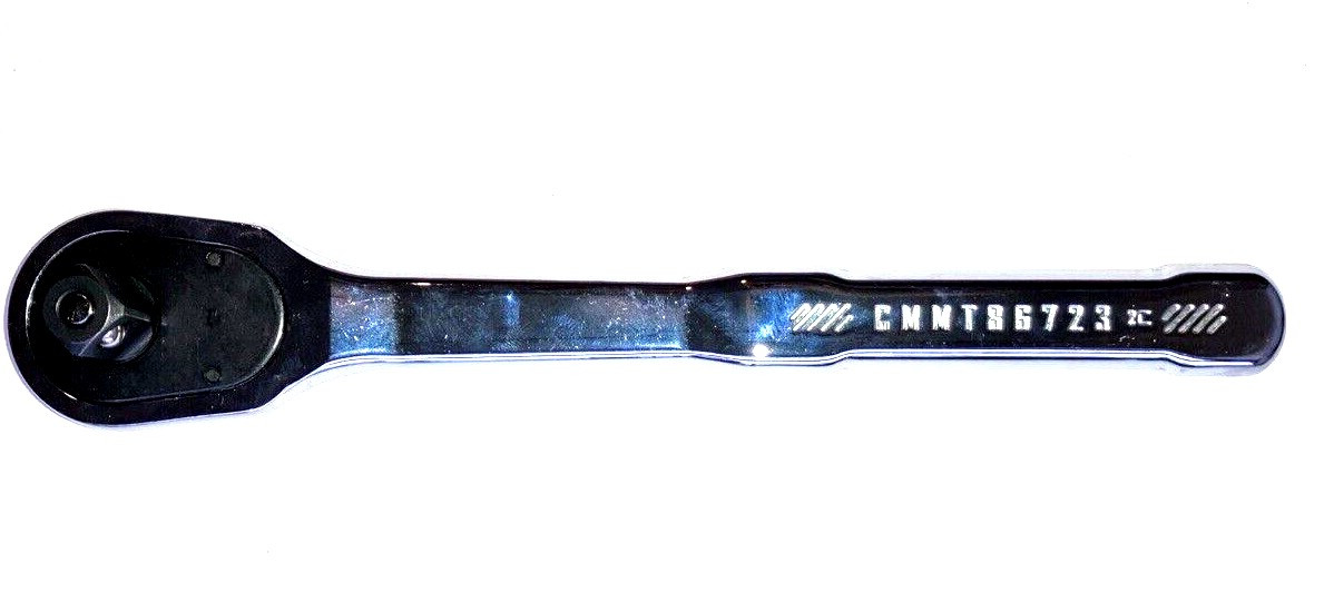 Craftsman CMMT86723 1/2″ Dr Chrome 72 Tooth Quick Release Ratchet New