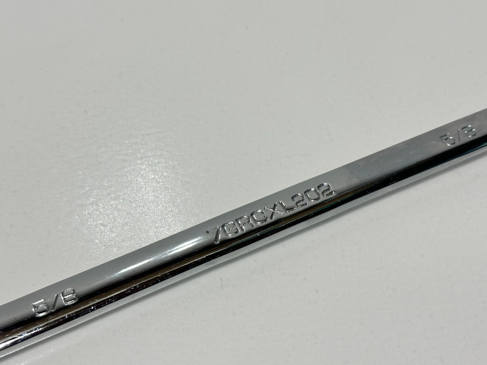Matco 7GRCXL202 5/8” SAE 72 Teeth Extra Long Ratcheting Wrench, Non-Slip Box