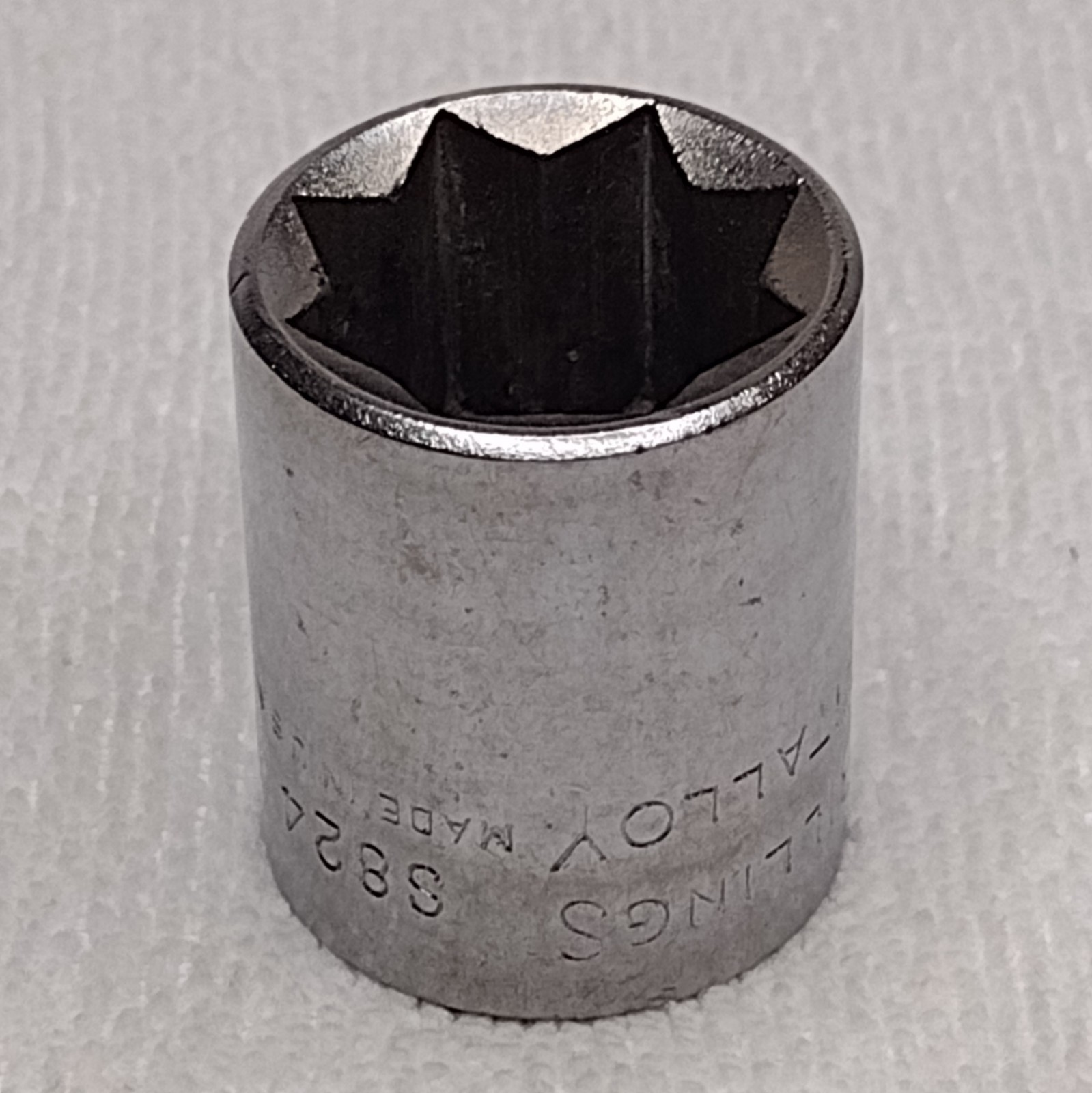 Vintage Billings Vitalloy S824 – 1/2 Drive SAE 3/4″ 8Pt Shallow Socket