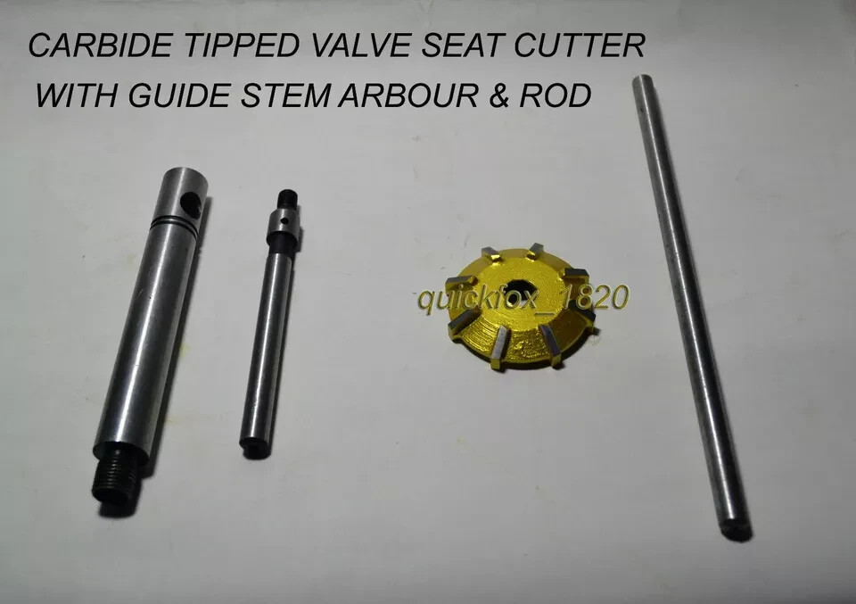 Valve set Restoration Kit Carbide Heads + HSS Reamers Combination 2 Angles Cut