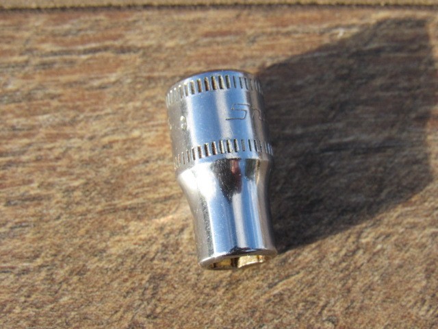 SNAP ON 6MM TMM6 1/4″ DRIVE METRIC 6 PT SHALLOW CHROME SOCKET 6 MM TMM ID MARK