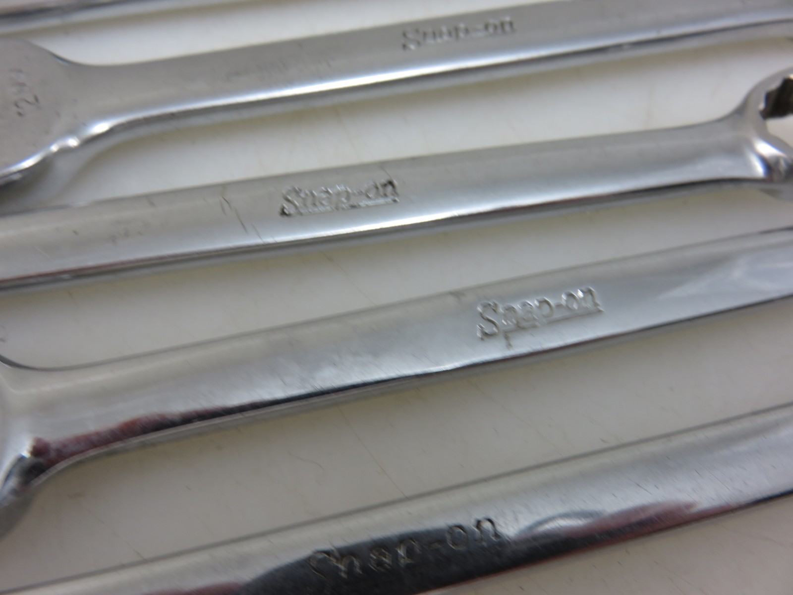 Snap-On OEXM SHORT Metric Combination Wrench 9mm-18mm 7pc Set Made In USA