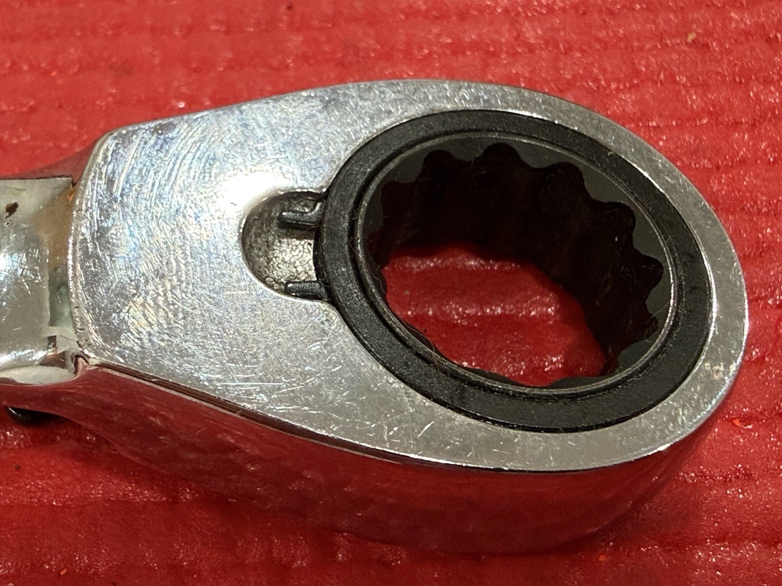 Snap On Blue Point 16mm 15° Offset Ratcheting Combination Wrench BOERM16