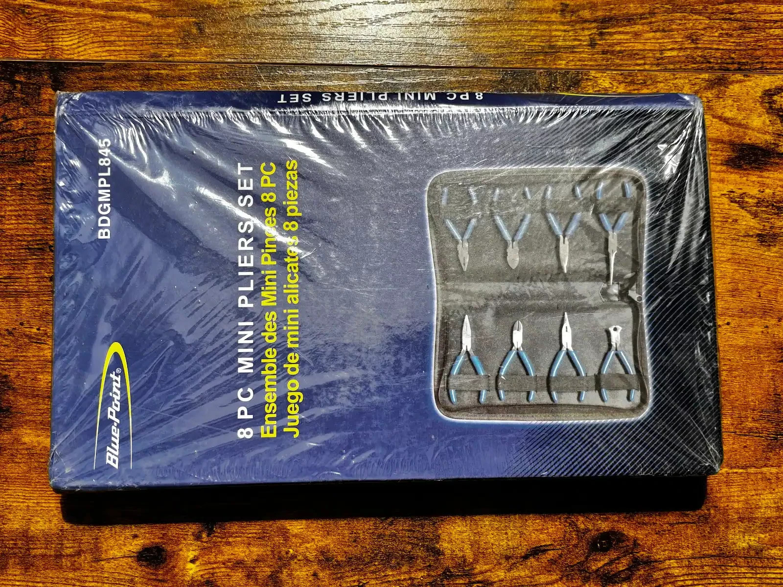 Snap-on Blue-Point Tools NEW 8pc Mini Pliers And Cutters Set BDGMPL845 Sealed