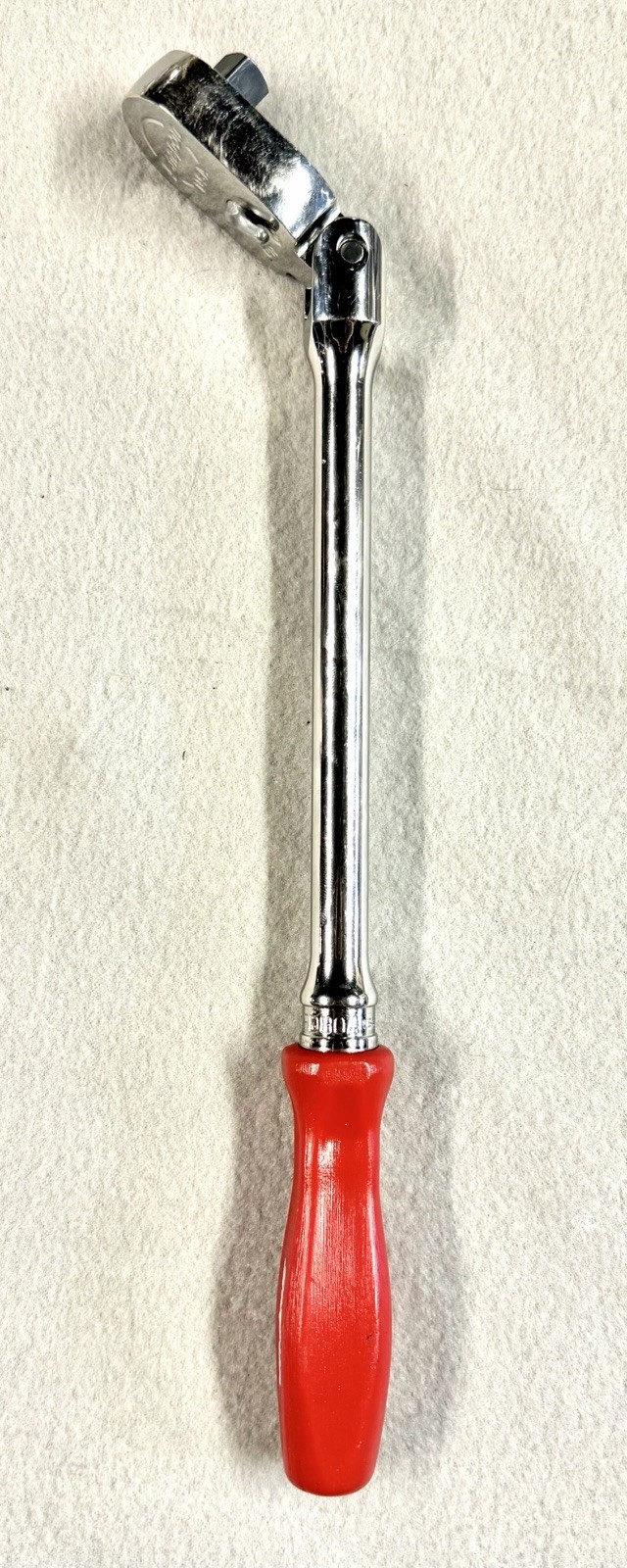 Snap-on FHLFD80AR 3/8 Flex Head Ratchet Classic Red Hard Handle Dual 80 USA Mint
