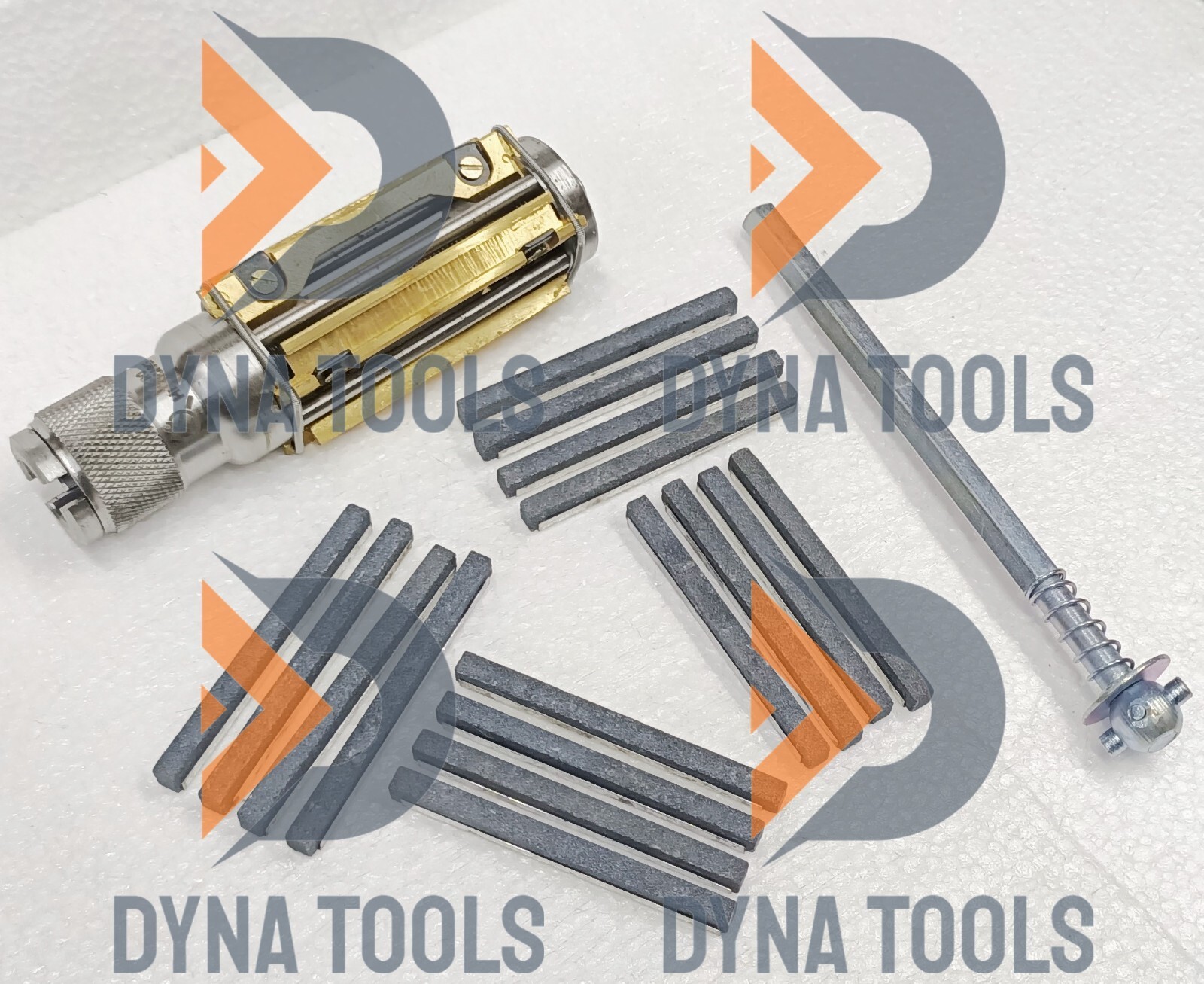Hall Toledo Cylinder Engine Hone Kit 45 TO 65MM Honing Machine + 4x Set Stones