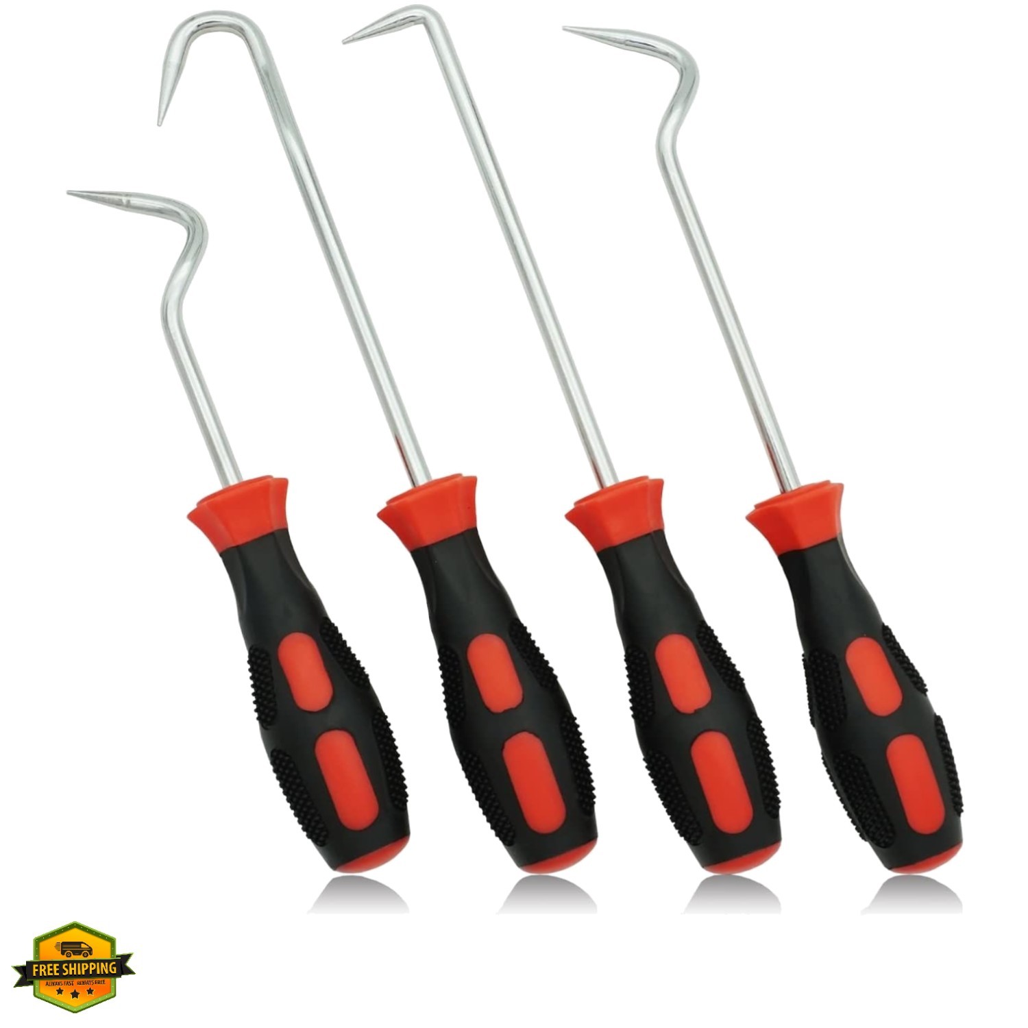 Hose Removal Hook Pick Set Pack of 4, 10″ Hook, 8″ Remover, Hose Puller Tool …