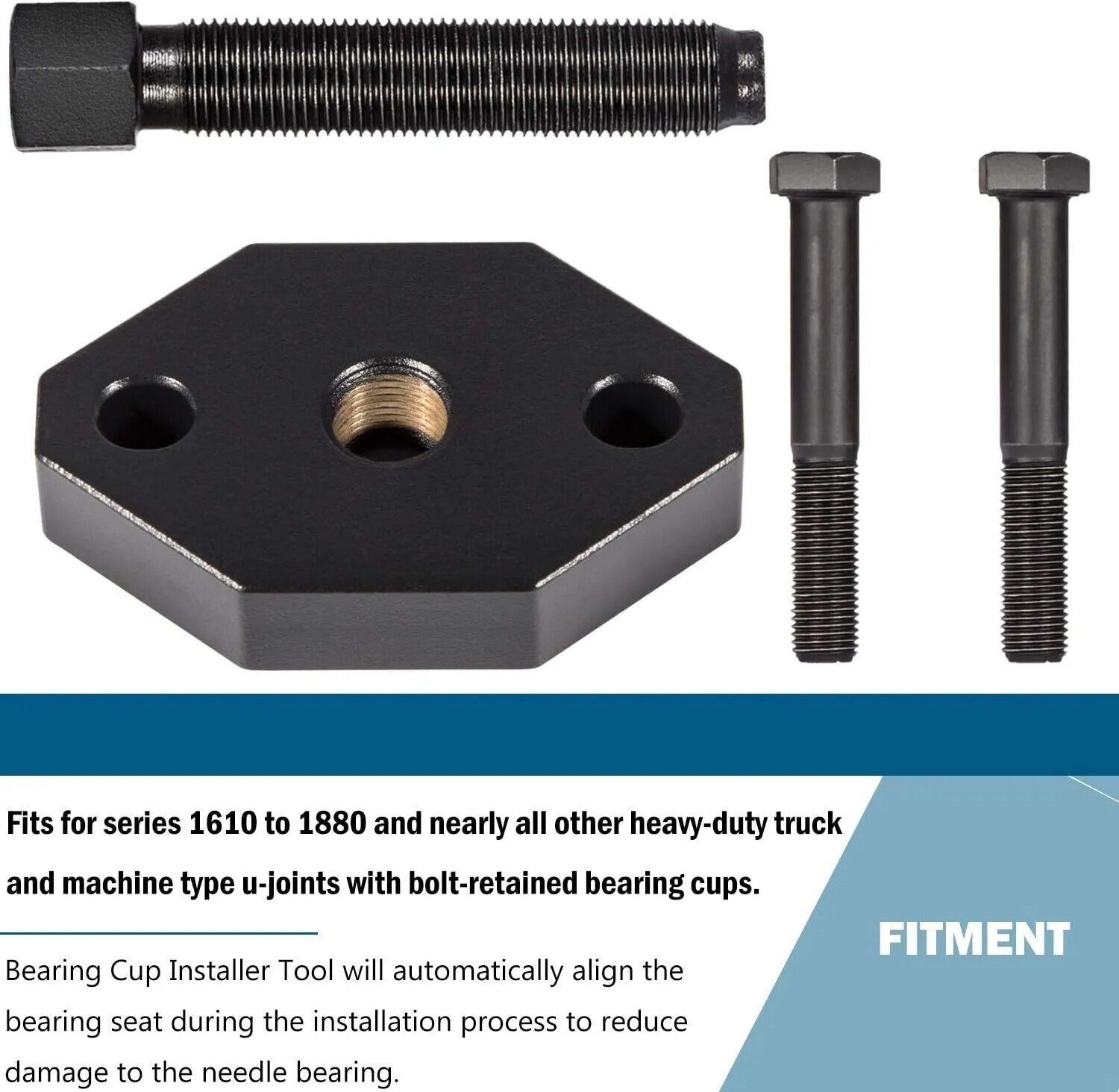 Heavy-Duty Truck 10102 U-Joint Puller & 5192 Bearing Cup Installer for Spicer