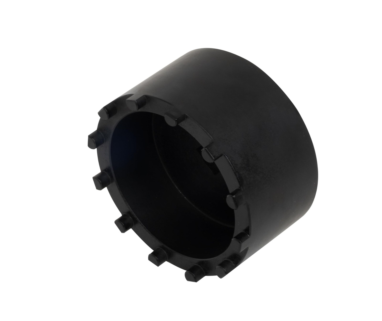 Lisle 31520 Axle Nut Socket, 12 Pin for Dodge 3.125 inches x 3.5 inches, Black