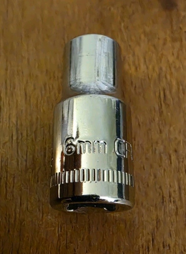 Craftsman 6mm Socket 6 Point 1/4″ Z-AG 43502