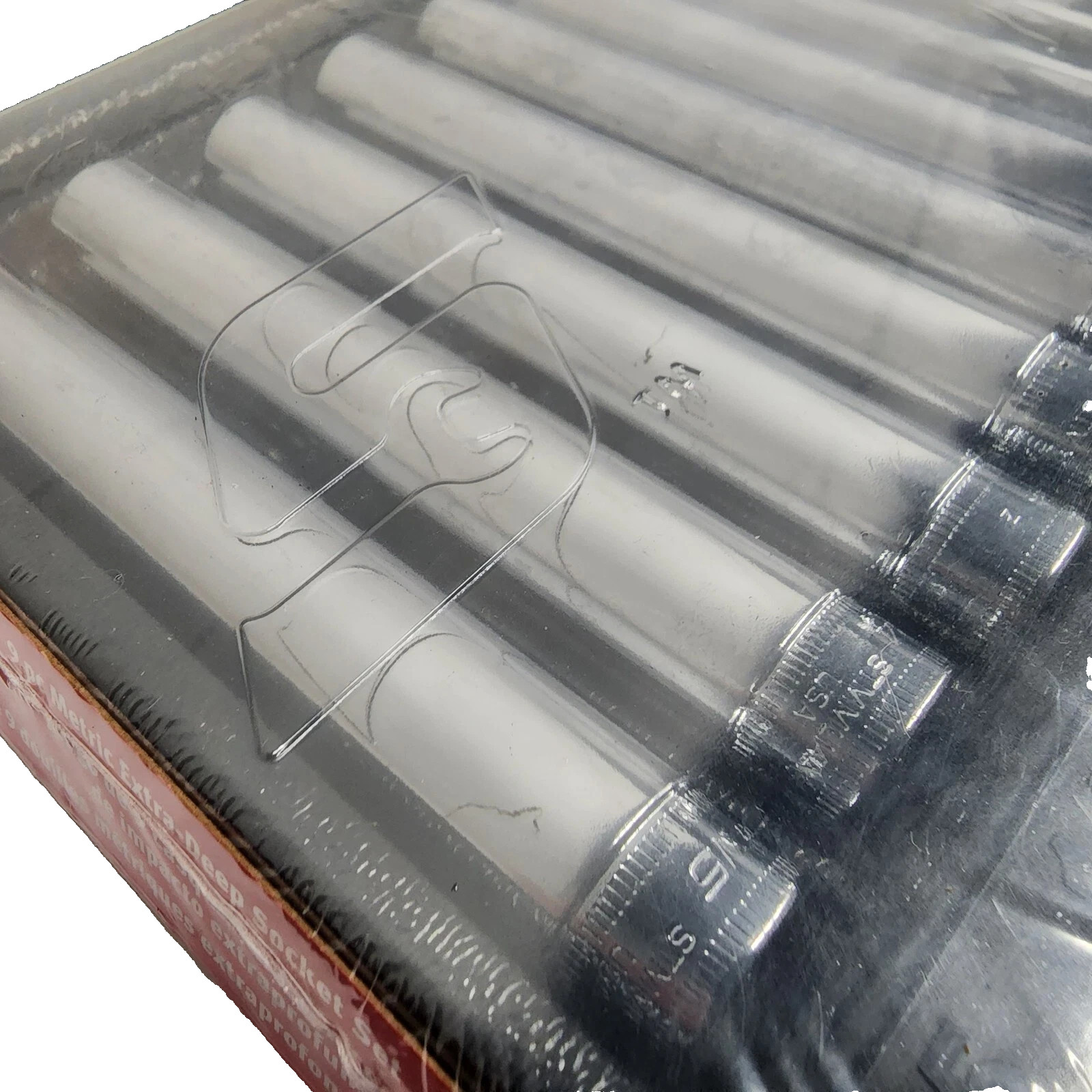 Snap-on Tools 9pc 1/4″ Drive 6pt Metric EXTRA-DEEP Socket Set 109STMML USA NEW