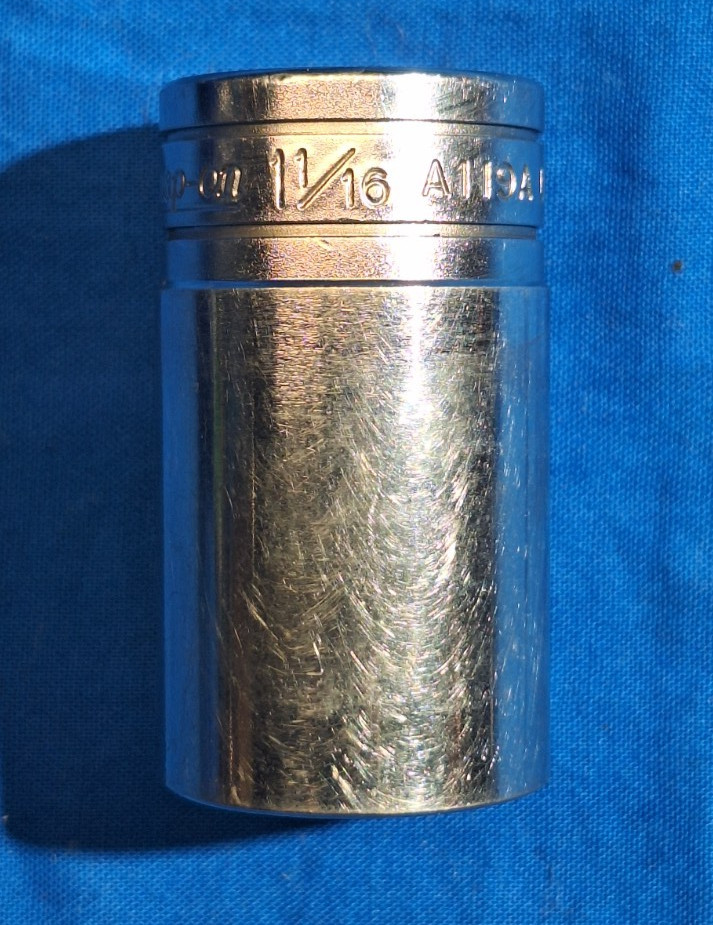 Snap-On A119A 3/8″ drive 1-1/16″ sending unit socket VG Cond