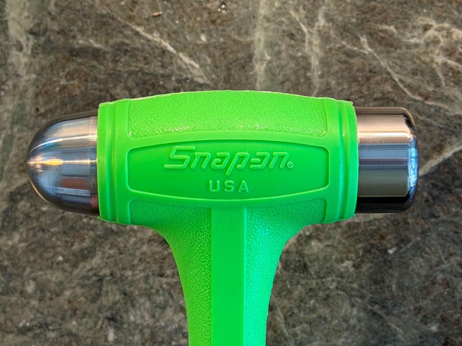 NEW Snap-on Tools GREEN 16oz Soft Grip Dead Blow Ball Peen Hammer HBBD16 HBBD16G