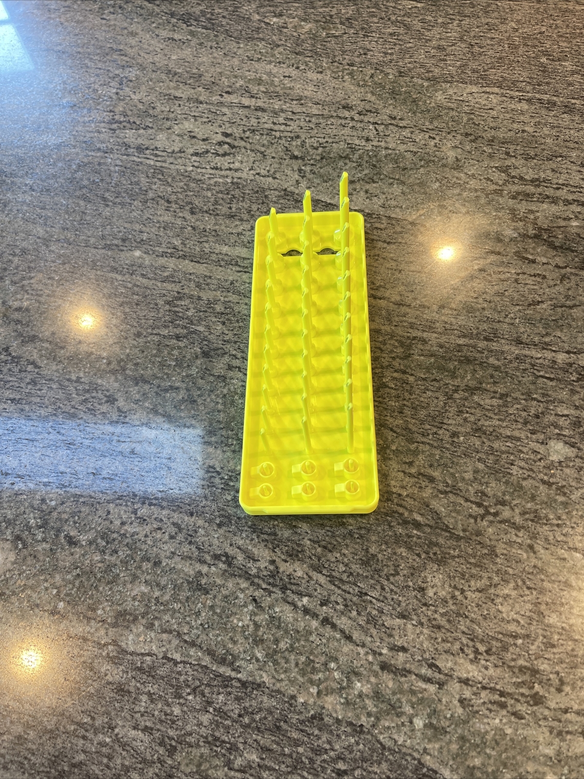 Snap On ka143frvz 1/4″ post socket tray sae hi viz yellow