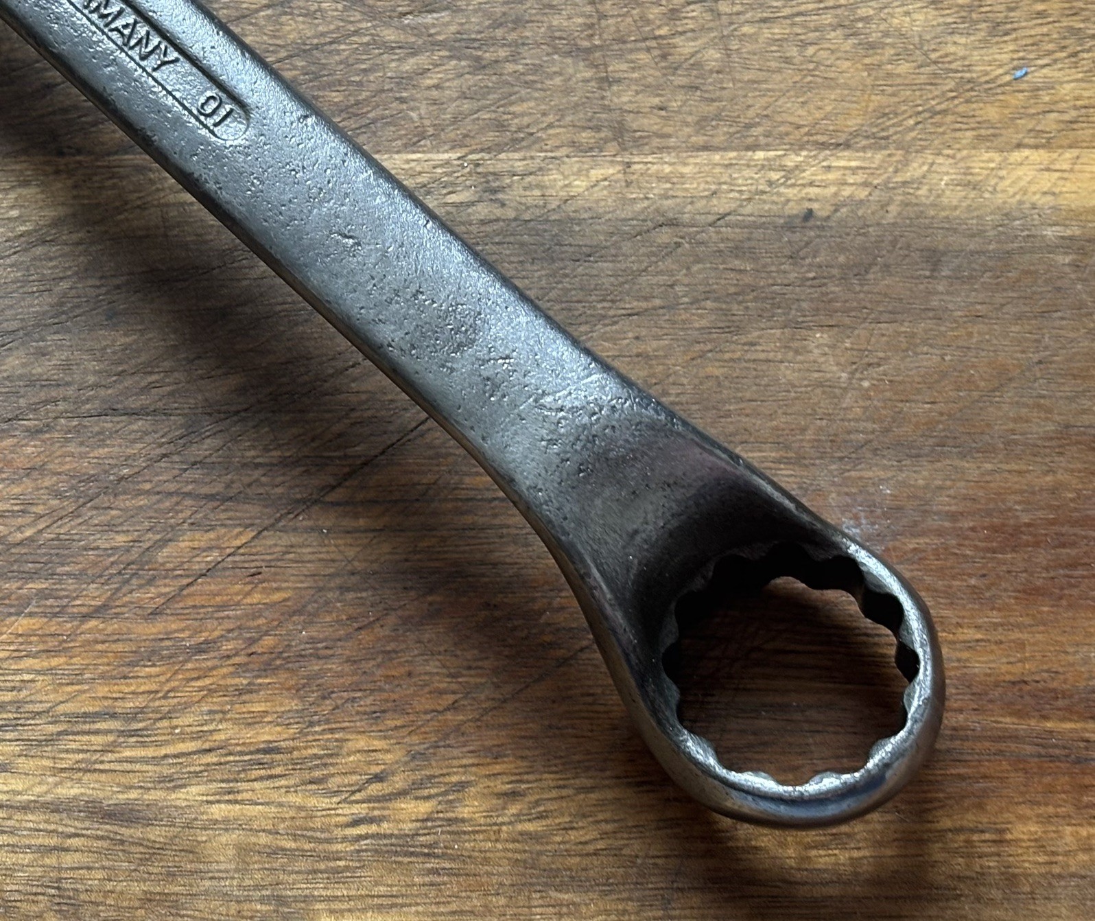 GEDORE No1B – 24mm metric – Cranked Combination Spanner . High Quality German