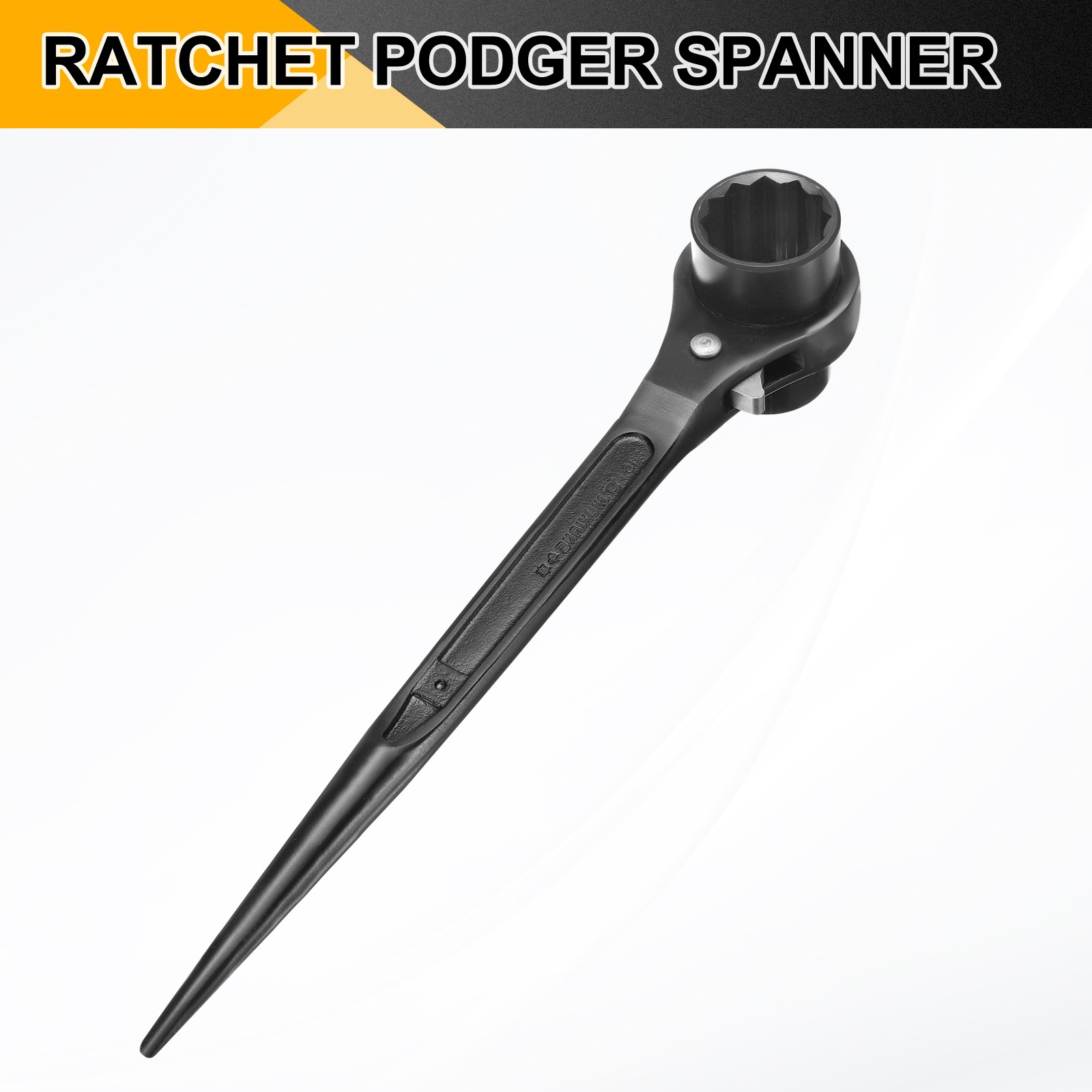 Ratchet Podger Spanner 41x46mm CR-V 12 Point Socket Scaffold Spud Wrench,