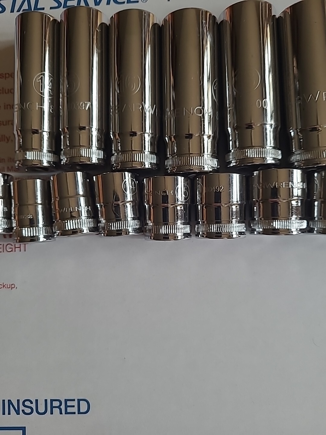 GearWrench 3/8 Metric 12pt And 6pt Point Socket Sets Shallow & Deep 17 pcs.