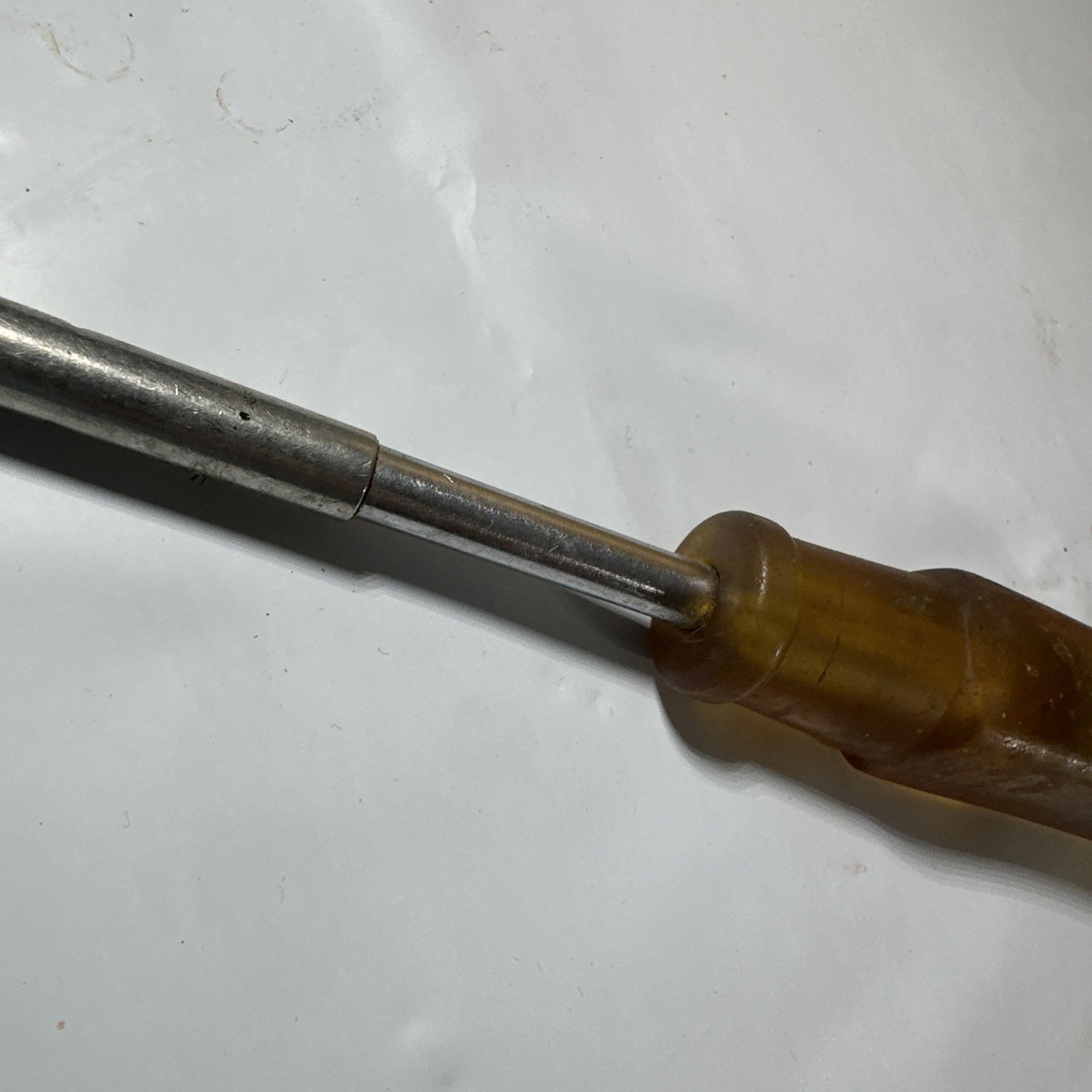 Snap-On Tools SSDM40 1/4″ Bit Driver Magnetic Tip Driver Clear Handle No Cap USA