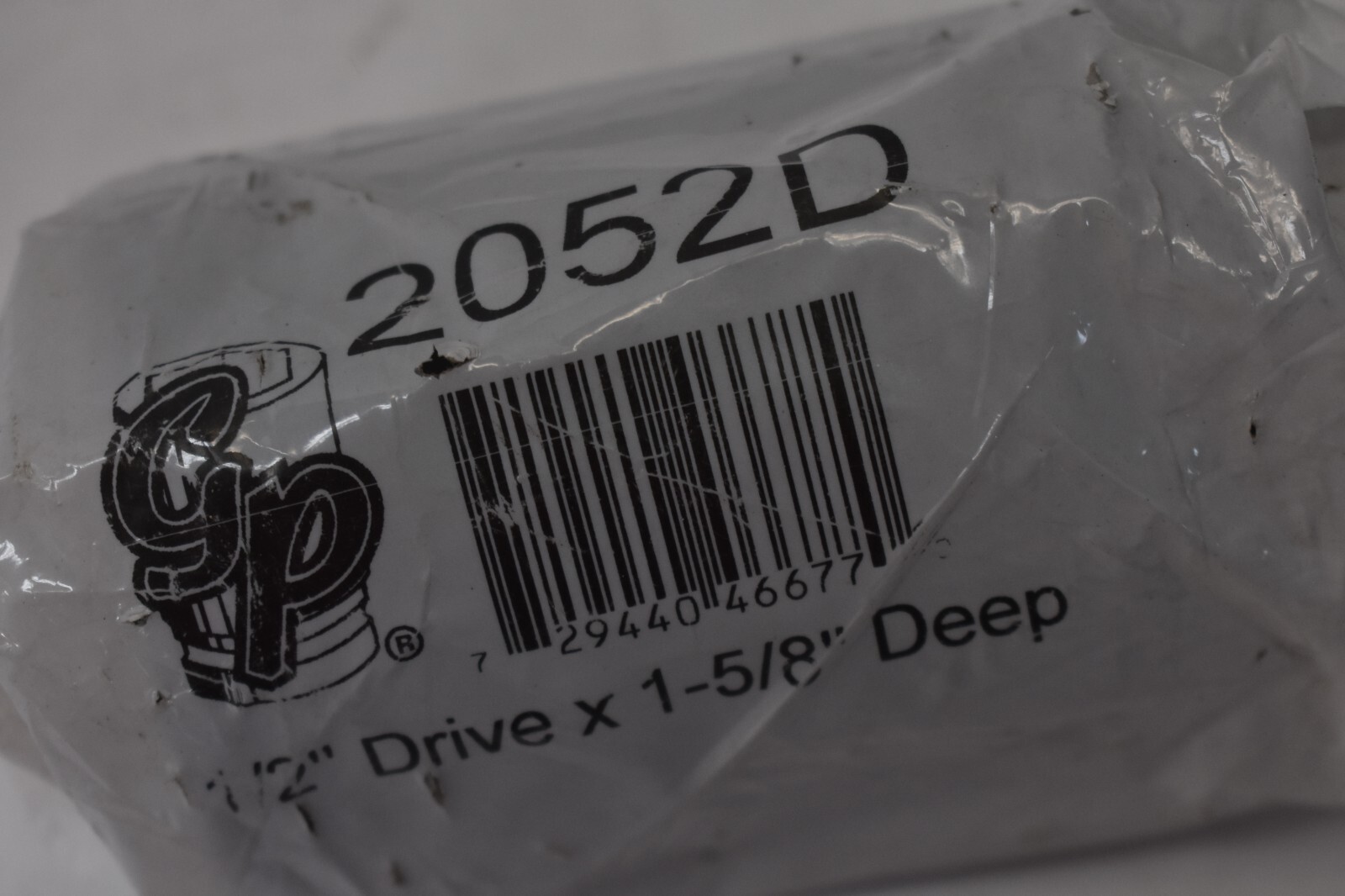 Grey Pneumatic 2052D 1-5/8″ Deep Impact Socket 1/2″ Drive x 6 Point Genuine OEM