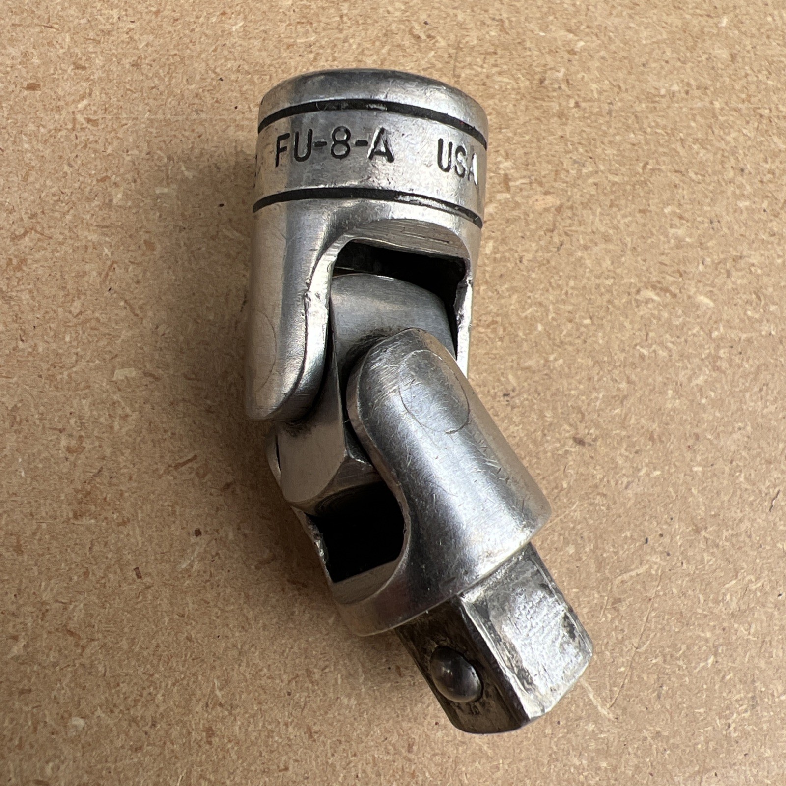 Snap On Tools 3/8″ Drive Universal Joint Swivel Socket Adapter USA Made FU-8A