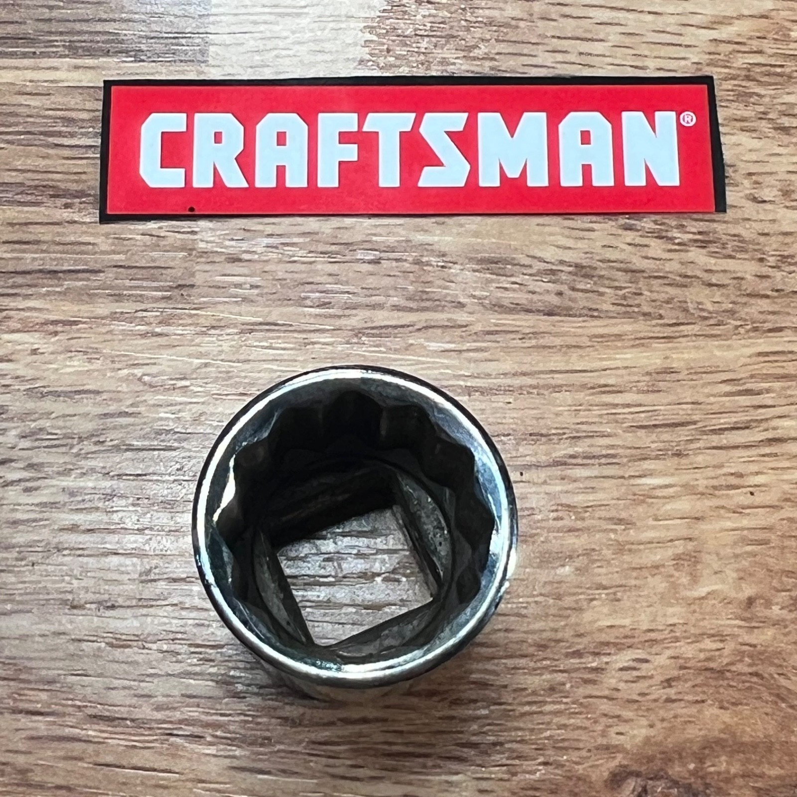 Craftsman 44238 -G1- 19MM Socket 12 point 1/2” Drive Ultrasonic Cleaned