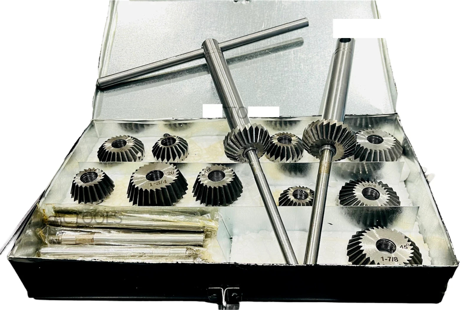 Valve Seat & Face Cutter Set 12 Pcs For Vintage Cars & Bikes USA RAHISHTOOLS