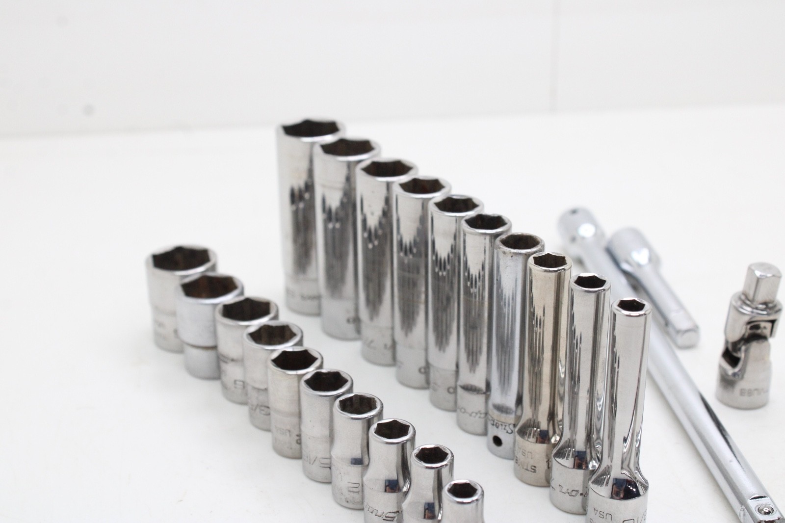 Snap-on 144TMPB 44 Piece 1/4″ Drive 6-Point Metric/ SAE General Service Set USA