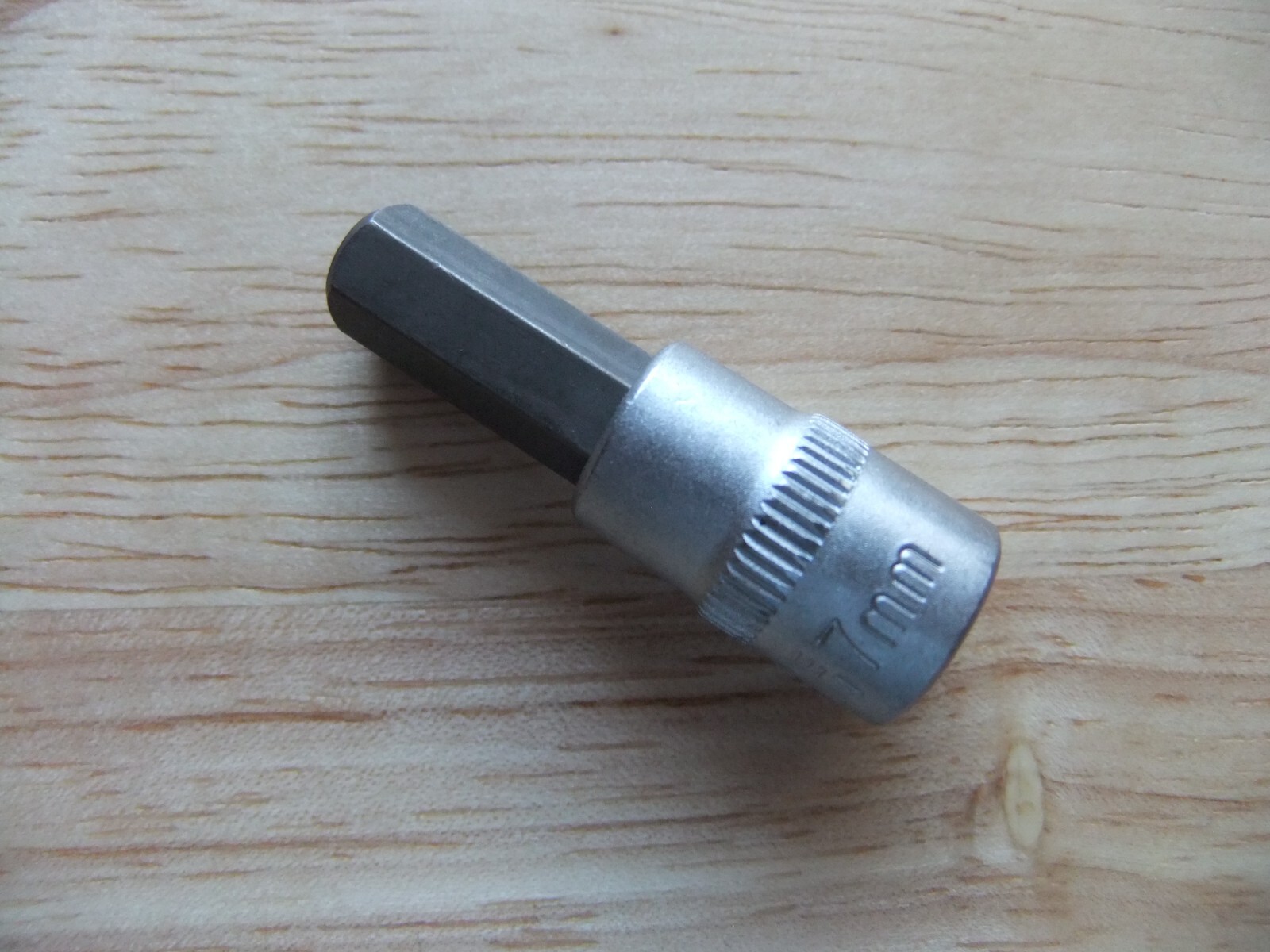 Welzh Werkzeug 1/4 Drive Chrome Vanadium Socket 7mm Hex S2 Steel Bit – 35mm Long
