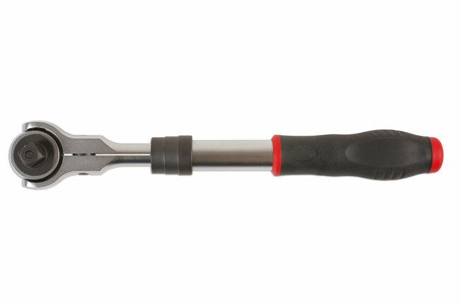 Extending Extendable Ratchet 3/8 Drive Rotating Head 72T Ratchet 220mm – 320mm