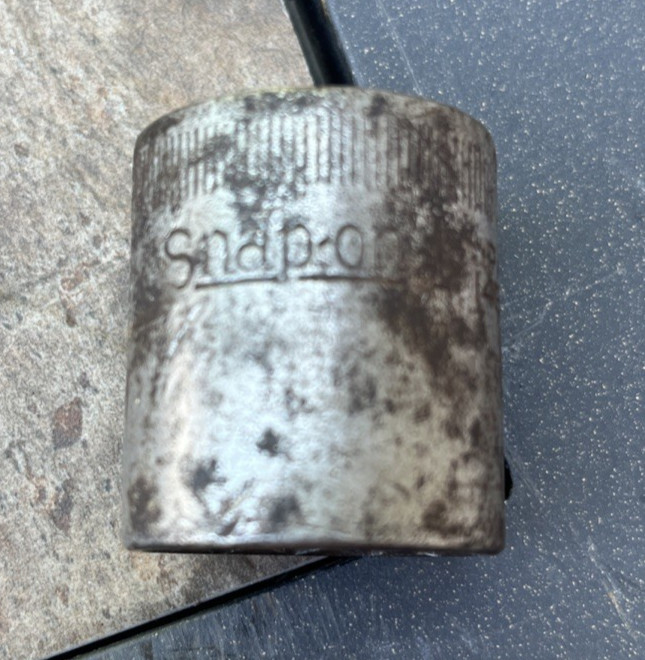 Vintage Snap-On Tools SW320 1/2 1″ – 12 Point Shallow Socket 1/2″ Drive USA