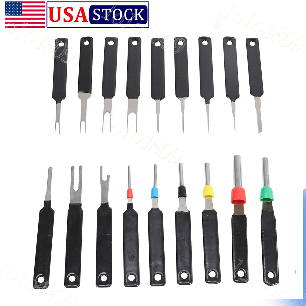 18PCS Terminal Removal Tool Kit for Car Electrical Wire Connector Pin Release
