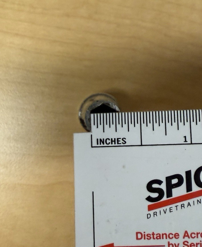 Snap-on Tools USA 3/8″ Drive SAE 1/4″ Deep 6-Pt Chrome Socket SFS081