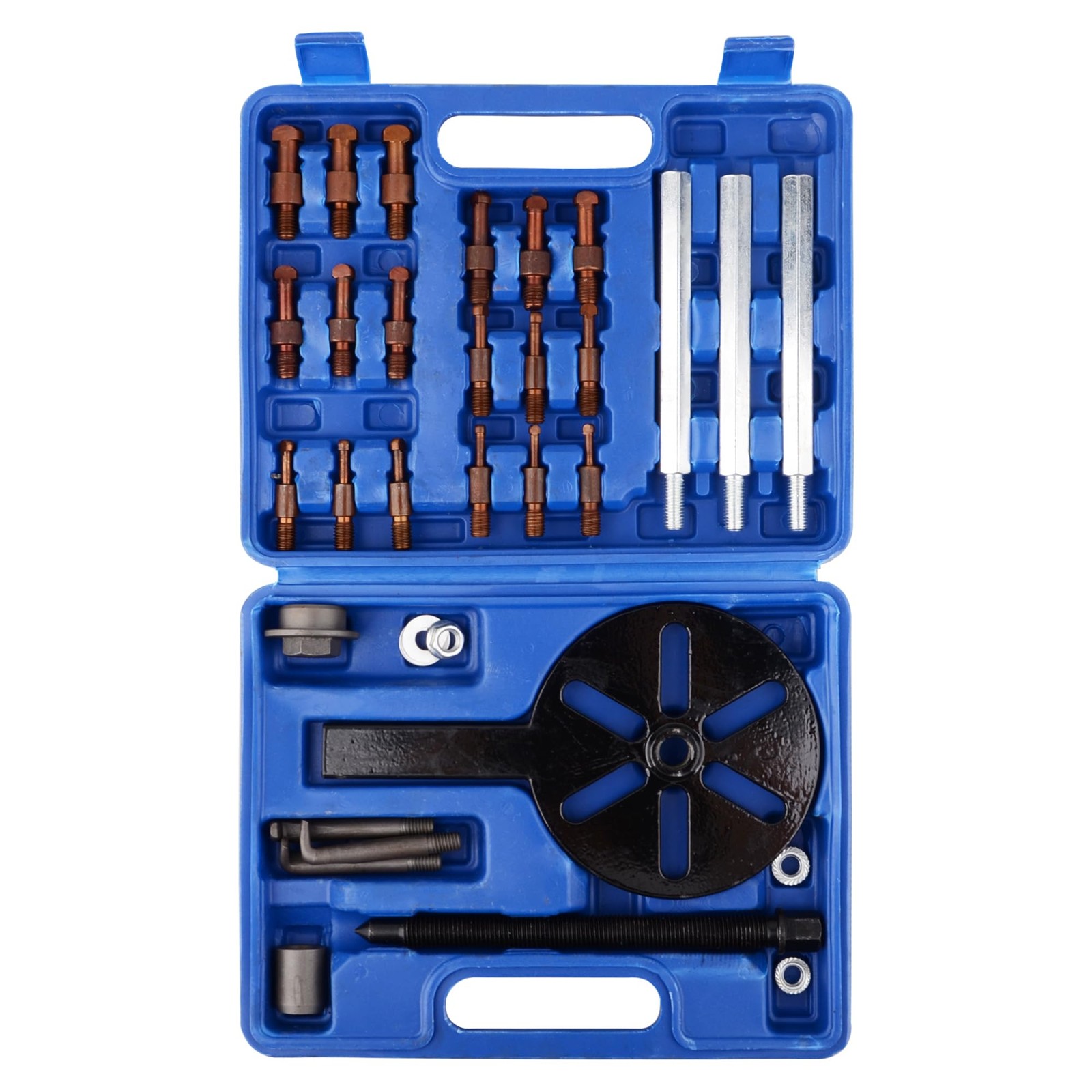 21 in 1 Bearing Puller Set, Inner Hole Three-Jaw Puller with Curved Hook and …