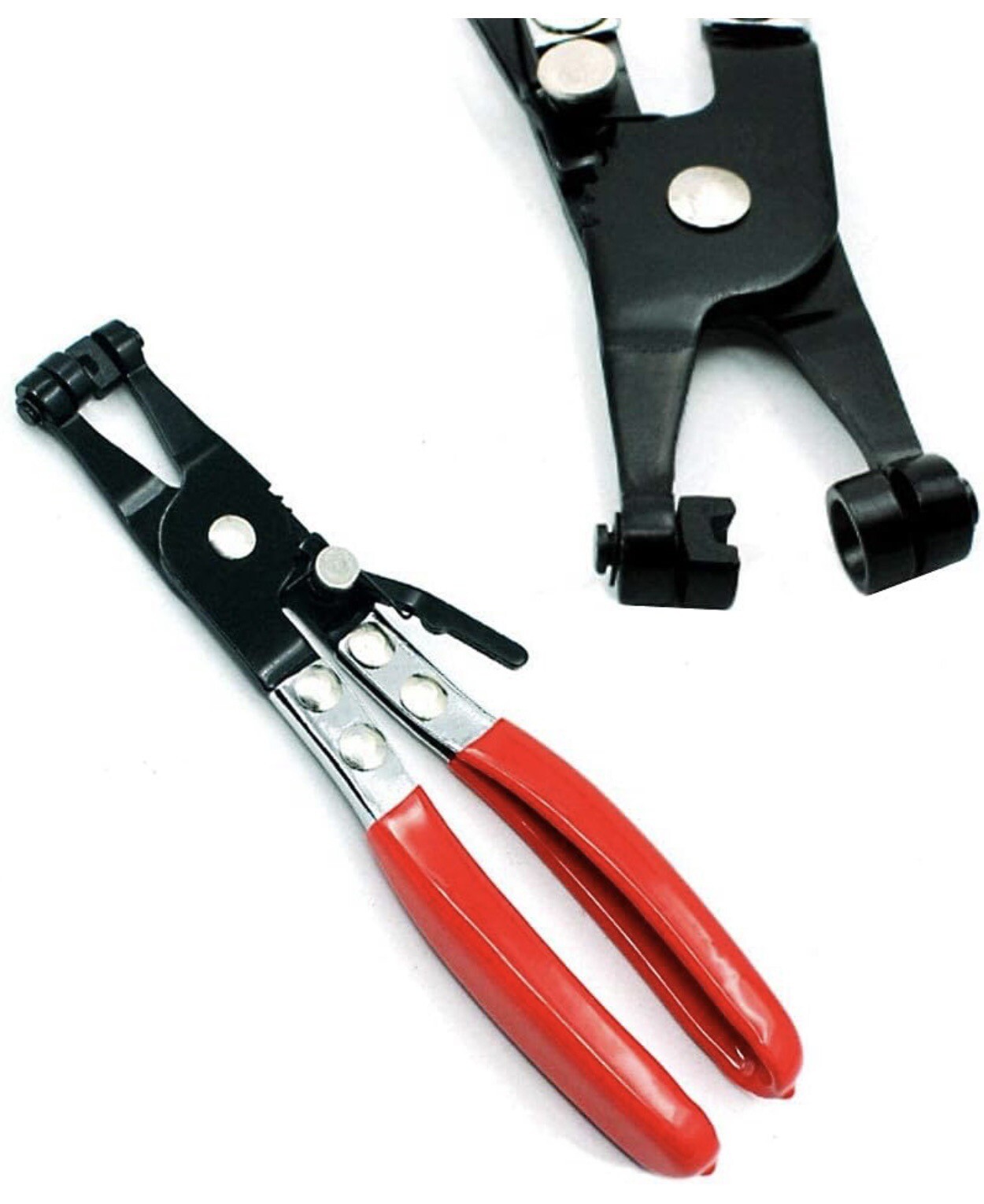 New 8.6in Straight Flat Band Hose Clamp Pliers Professional Car Repair Tools