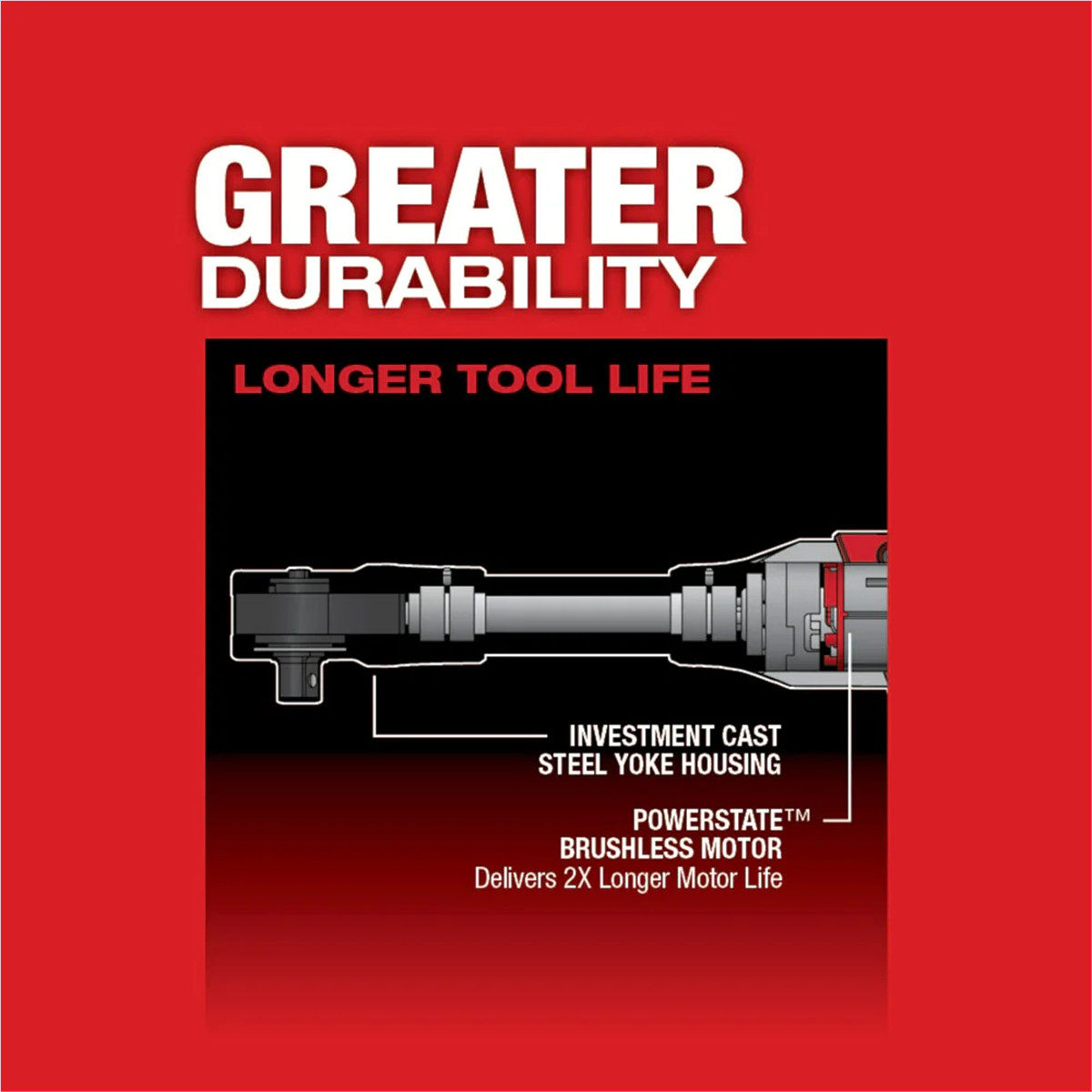 Milwaukee 2560-20 M12 FUEL 3/8″ Extended Reach Ratchet, Cordless Power