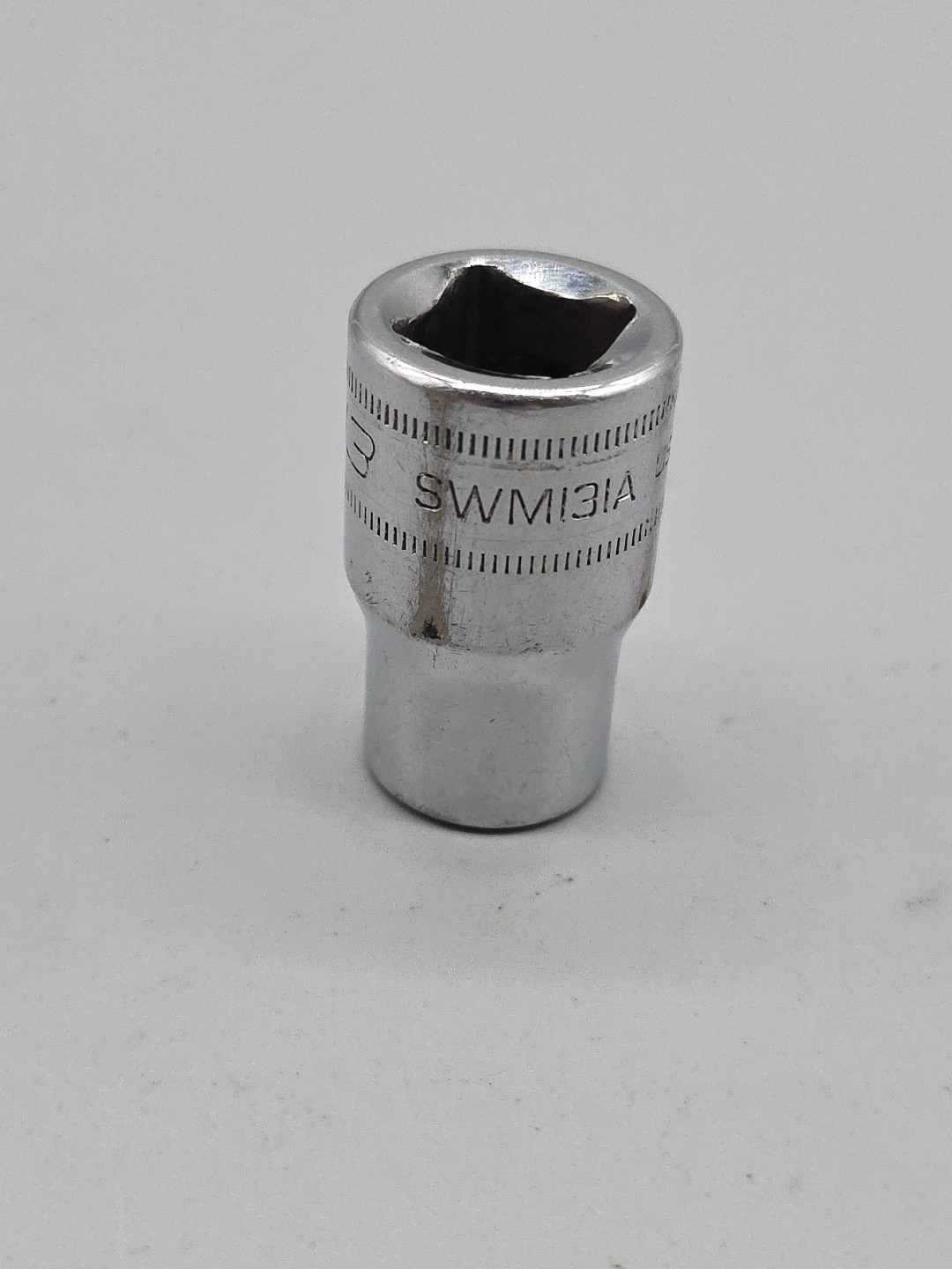 Snap-on Tools SWM131A 13mm 1/2″ Drive Metric 12-Point Shallow Chrome Socket USA